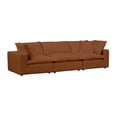 thumbnail image 1 of Cali Rust Orange Modular Sofa, 1 of 7