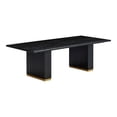 thumbnail image 1 of Chelsea Black Oak Rectangular Dining Table, 1 of 9