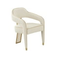 thumbnail image 1 of Corralis Cream Boucle Dining Chair, 1 of 6