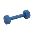 thumbnail image 1 of Tov Furniture Gabby Speckled Navy Blue Decorative Barbell, 1 of 2