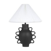 TOV Furniture Hazza Black Pleated Table Lamp