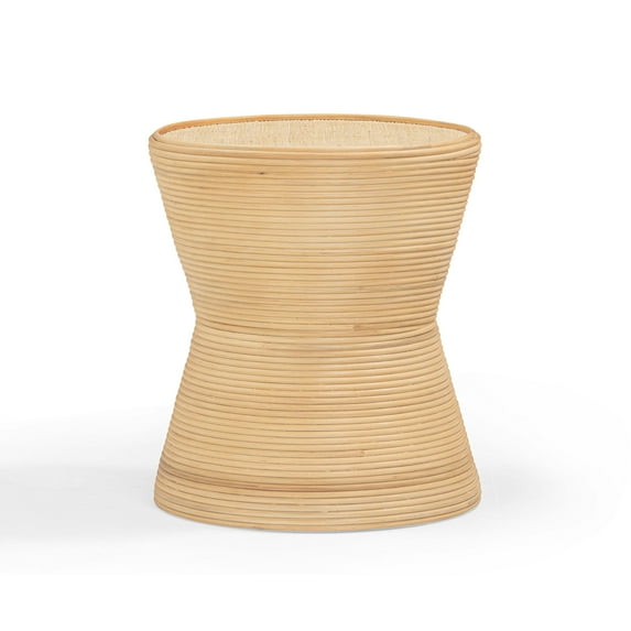 Henri Natural Rattan Side Table