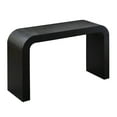 thumbnail image 1 of TOV Furniture Hump Black Acacia Finish Console Table, 1 of 6