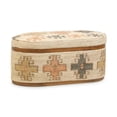 thumbnail image 1 of Olivier Cotton Oval Storage Ottoman, 1 of 9