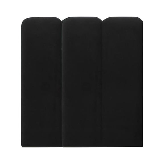 Palani Black Velvet Wings - Queen or King (Set of 2)
