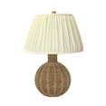 thumbnail image 1 of Pallora Cream & Natural Rattan Table Lamp, 1 of 6