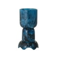 thumbnail image 1 of Platform Blue Swirl Resin Kiddush Cup, 1 of 6