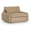 thumbnail image 1 of Rachelle Tan Boucle Lounge Chair, 1 of 8