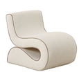 thumbnail image 1 of TOV Furniture Senna Cream Basketweave Accent Chair, 1 of 6