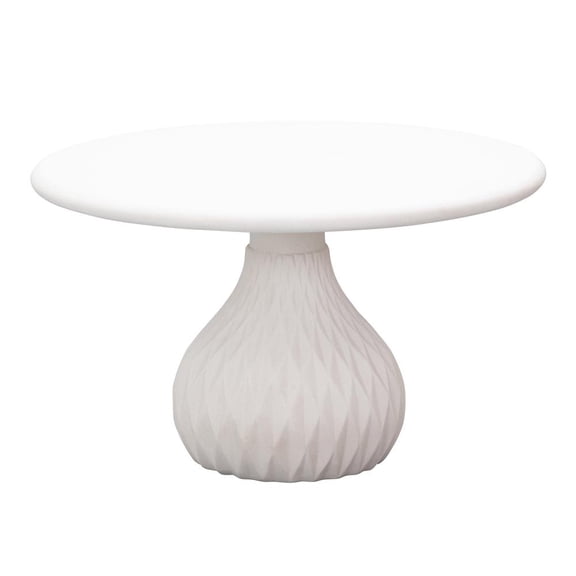 Tulum Ivory Concrete Coffee Table - Ivory