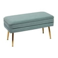 thumbnail image 1 of TOV Furniture Ziva Storage Bench, 1 of 11