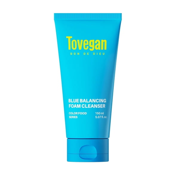 Tovegan Color Food Series Blue Balancing Foam Cleanser