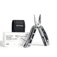 thumbnail image 1 of TOVIA 12 in 1 Multitool Pliers 5CR15Mo Folding Knife Multi Cable Wire Cutter Stripper Camping Hunting Multitool with Carabiner, 1 of 7