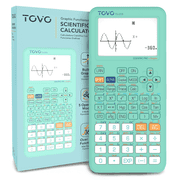 TOVO Scientific Calculator with Graphicing Functions, Multiple Modes with 360 Functions and Large Screen, Intuitive User Interface for Beginners, High School an