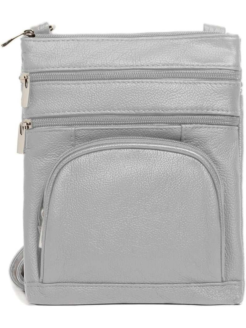 TOVOSO Crossbody Bag for Women, Genuine Leather Multi-Pocket