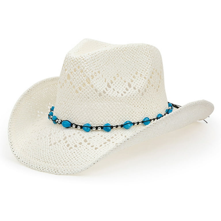 Branded Western Cowboy Straw Hat With Custom Band