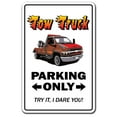 thumbnail image 1 of TOW TRUCK Decal street driver trucker roadside towing flatbed tows | Indoor/Outdoor | 9" Tall, 1 of 4