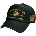 thumbnail image 1 of TOWED22 250 Anniversary USA Hat,Patriotic Baseball Cap 1776-2026 - Adjustable USA Retro Denim Baseball Cap E,250 Anniversary USA Hat-E, 1 of 9