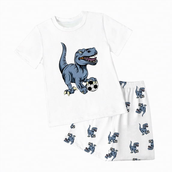 TOWED22 2Pcs Baby Boy Outfits Crawfish Short Sleeve T-Shirt Tops Lobster Plaid Shorts Set Toddler Summer Clothes White,9-10 Y