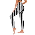 thumbnail image 1 of TOWED22 4th of July Stars & Stripes High Waist Tummy Control Leggings 4th of July Workout(Grey,L), 1 of 4