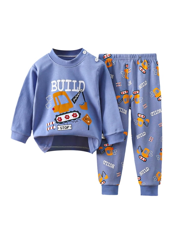 Baby Boy Clothes Newborn Boy Outfit 0 3 6 12 18 Months Toddler Hoodie Romper Long Pant Infant Clothing(Sky Blue,18-24 M)