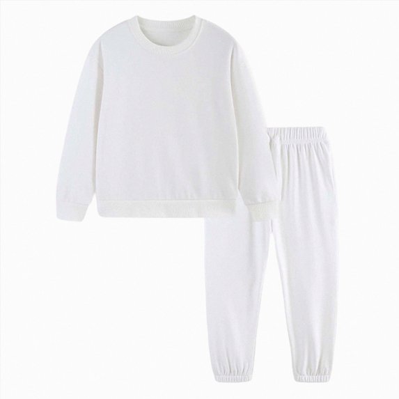 TOWED22 Baby Boy Fall Winter Clothes Solid Color Sweatshirt Shirt Pants Toddler Infant 2 Piece Outfit
