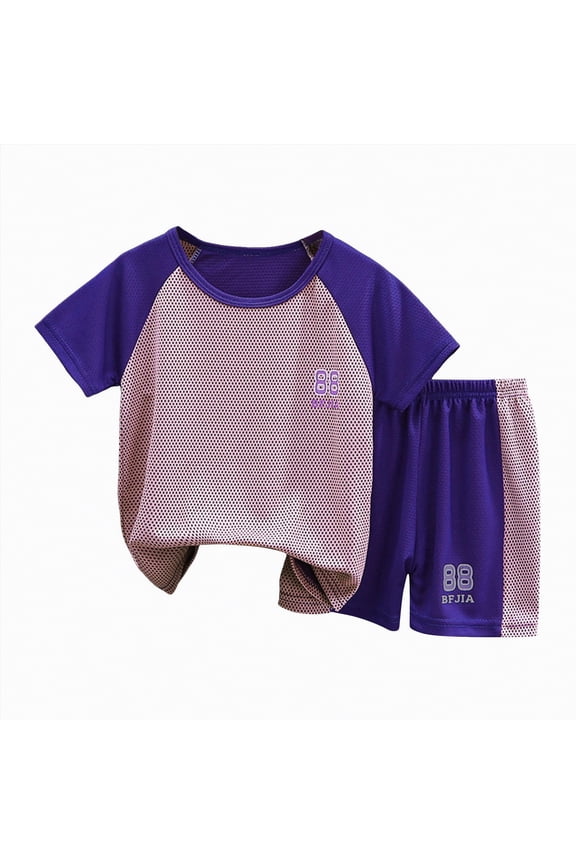 Baby Boy Outfit USA Flag Short Sleeve Shirt Elastic Shorts 2Pcs Toddler Boys Fourth of July Outfits Pink,7-8 Y