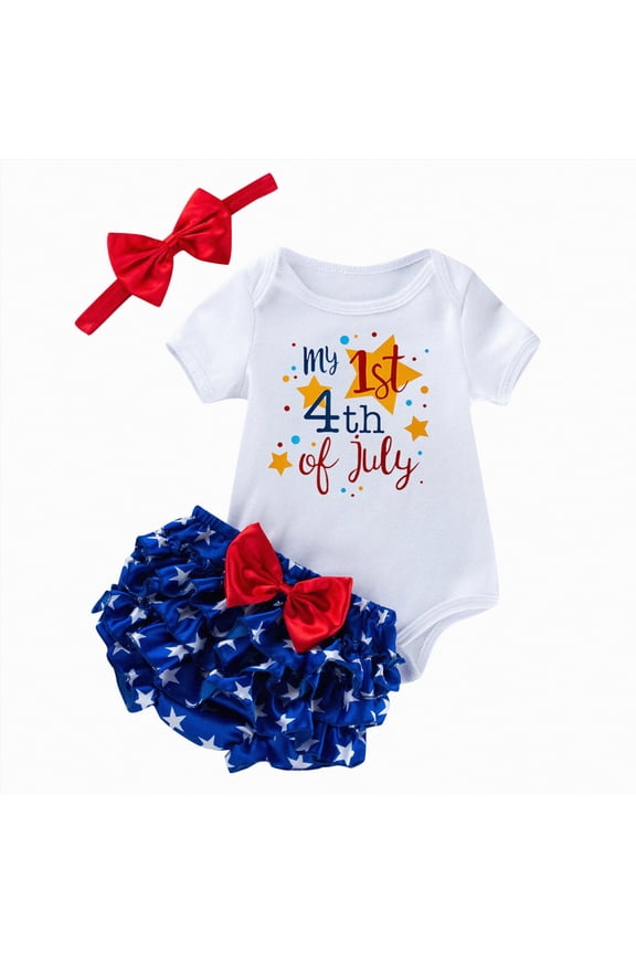 Baby Girl Clothing Outfits Romper Bodysuit & Printed Shorts Set Yellow,6-9 M