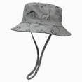 thumbnail image 1 of TOWED22 Baby Sun Hat Toddler Boys Girls Bucket Hats Kids UPF 50+ Sun Protection Summer Beach Hats(Grey,3-4 Y), 1 of 4