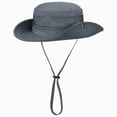 thumbnail image 1 of TOWED22 Baby Sun Hat Toddler Girl Boy Beach Hat Adjustable Outdoor Summer Hat Sun Protection Wide Brim Infant Kids(Grey,One Size), 1 of 8