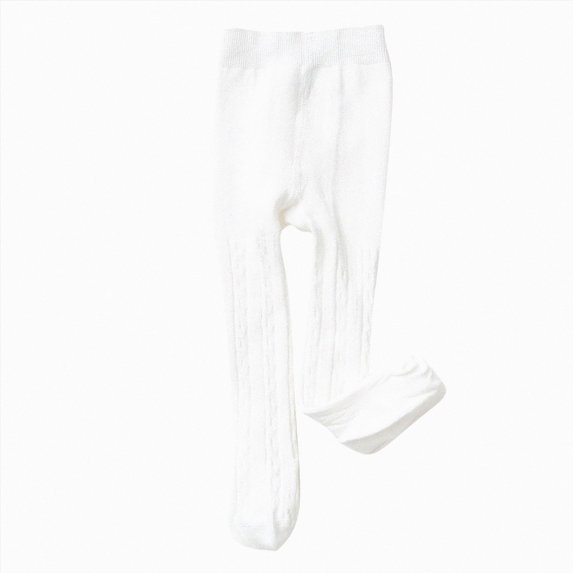 TOWED22 Baby Toddler Girl Tights Thick Cable Knit Leggings Seamless Kids Girls Stockings School Tights