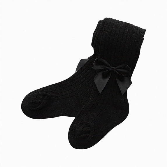 TOWED22 Baby Toddler Girls Tights Cable Knit Tights Thick Solid Footed Winter Warm Leggings