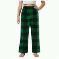 thumbnail image 1 of TOWED22 Boys Pajamas Pants Soft Elastic Waist PJ Bottoms Comfy Lounge Long Pants with 2 Pockets(Green,17-18 Y), 1 of 9