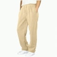 thumbnail image 1 of TOWED22 Boys Sweatpants Casual Elastic Waist Drawstring Sweat Pants Teens Active Workout Joggers with Pockets(Beige,7-8 Y), 1 of 5