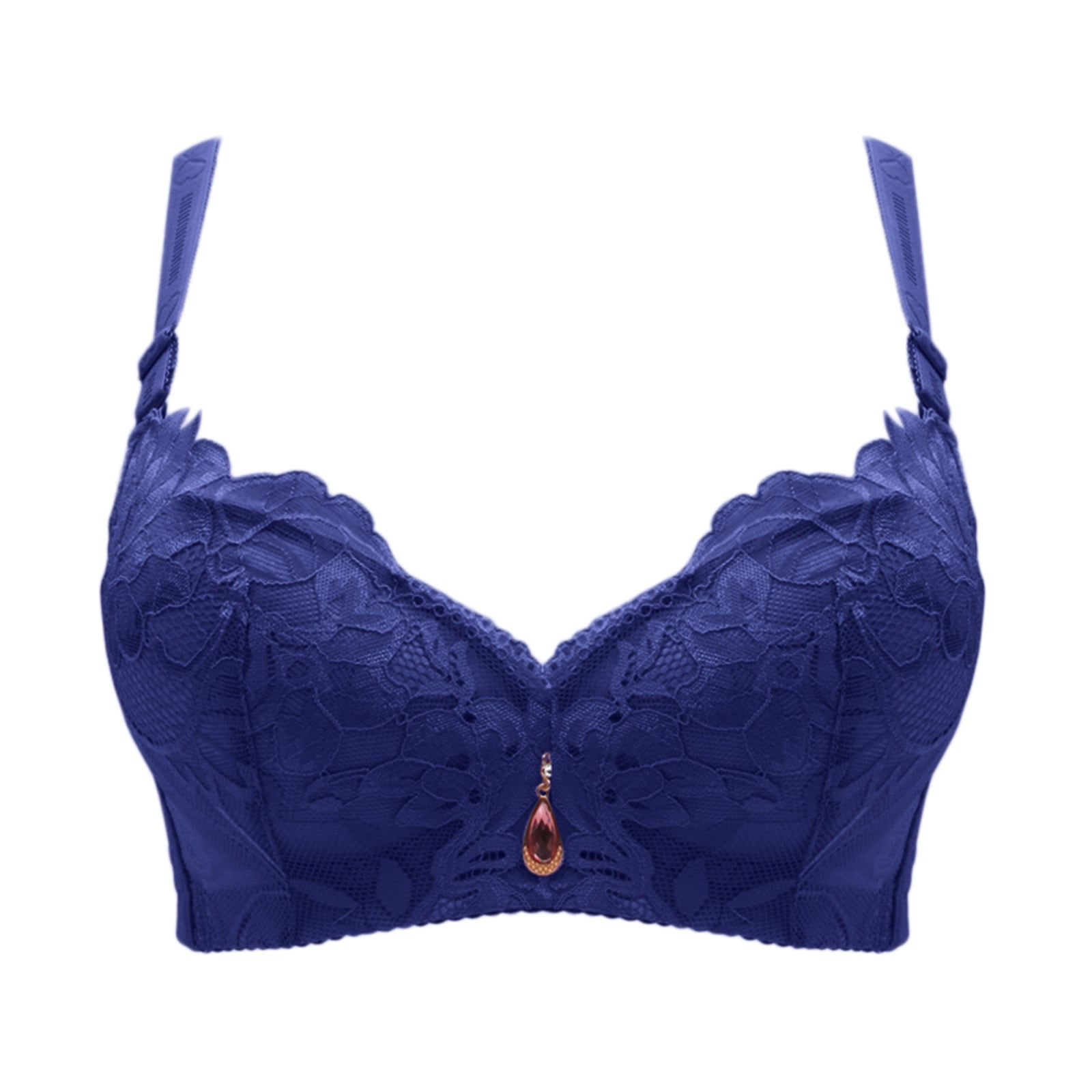 TOWED22 Bra For Women Sheer Floral Lace Bra Underwire Unlined Full towed22-bra-for-women-sheer-floral-lace-bra-underwire-unlined-full