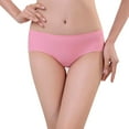 thumbnail image 1 of TOWED22 Breathable Underwear Women Seamless Bikini Nylon Spandex Mesh Panties Women's Underwear Seamless( Red,One Size), 1 of 4