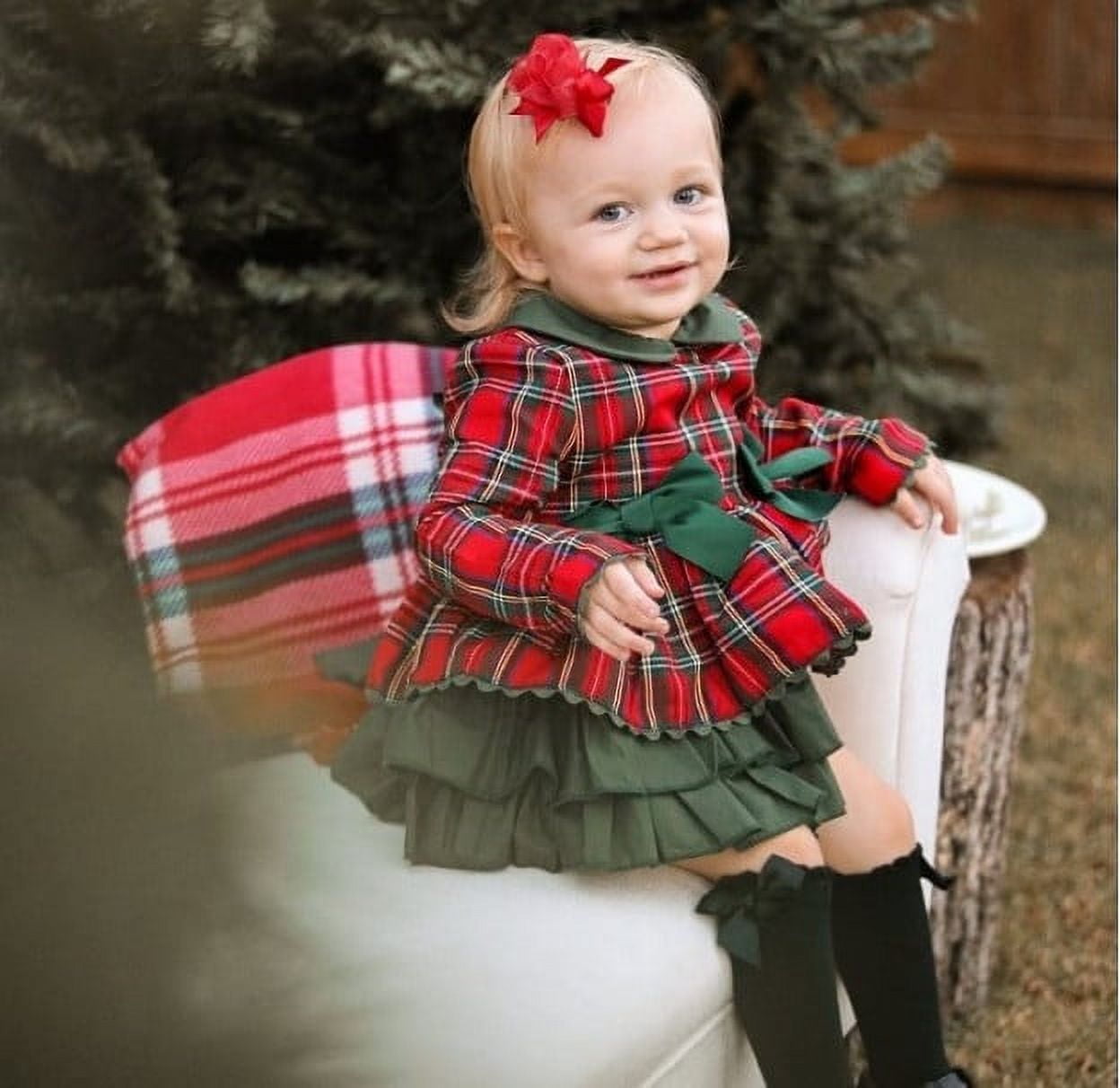 Baby tartan dress shop
