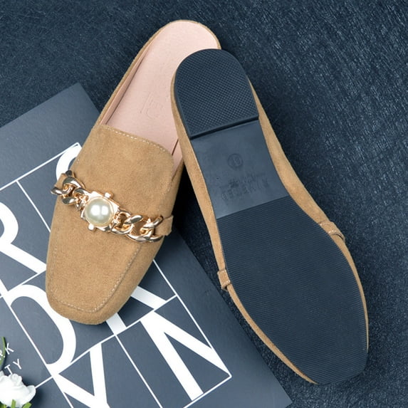 TOWED22 Flats For Women,Women's Pointed Toe Ballet Flat Elastic Cross Strap Comfortable Flats Shoes Slip On Casual Dress Shoes,Khaki