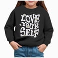 thumbnail image 1 of TOWED22 Girl's Sweatshirt Oversized Cute Graphic Crewneck Long Sleeve Pullover Tops,2Y, 1 of 4