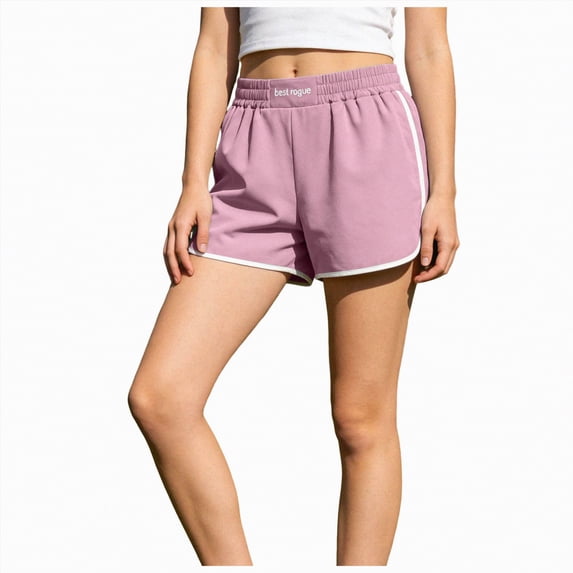 TOWED22 Girls Boys Athletic Shorts Toddler Soccer Running Active Dolphin Quick Dry Kids Gym Workout Performance Shorts(Purple,11-12 Y)