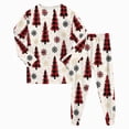 thumbnail image 1 of TOWED22 Girls Boys Christmas Pajamas Set Sleepwear Graphic Pjs Toddler Xmas Funny Graphic Long Sleeve Jammies Kids Holiday Sleepwear,8-9 Y, 1 of 9