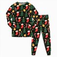 thumbnail image 1 of TOWED22 Girls Boys Christmas Pajamas Xmas Graphic Pjs Toddler 2 Piece Sleepwear Kids Holiday Clothes Set, 1 of 9