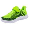 thumbnail image 1 of TOWED22 Girls Boys' Sneakers Toddler Boys Girls Sneakers Casual Lightweight Kids Walking Skate Shoes (Toddler/Little Kid)(Green,12.5), 1 of 7