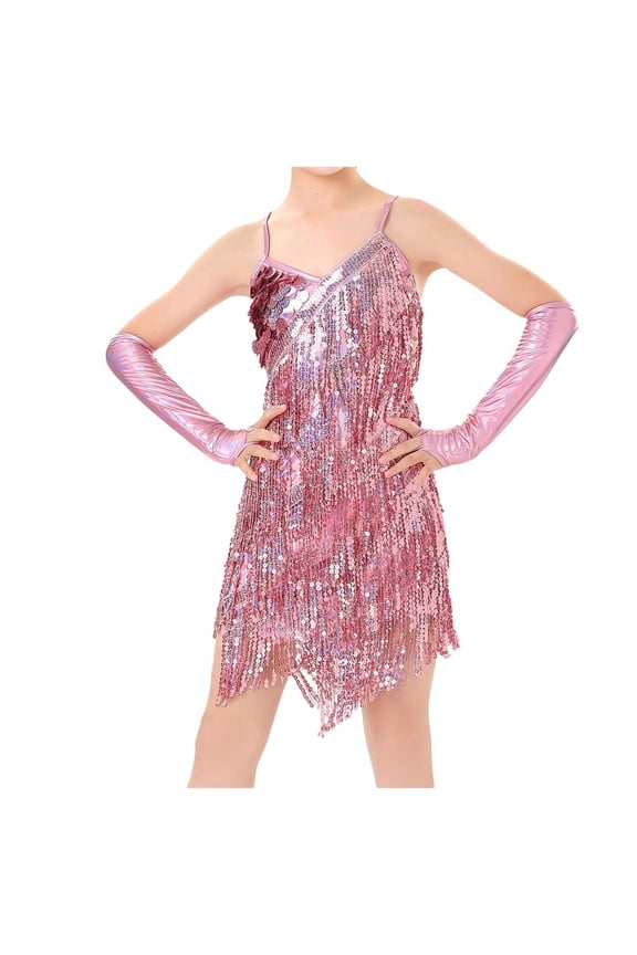 Girls Dresses, Toddler Dress, Little Toddler Girls' Flower Summer Strap Dresses,Backless Cute Floral Sundress for Kids(Pink,4-5 Y)