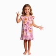 thumbnail image 1 of TOWED22 Girls Nightgowns Toddler Nightgown Halloween Cute Pajamas Dress Night Gowns for Kids Girl Clothes Girls' Sleepwear, 1 of 7