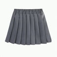 thumbnail image 1 of TOWED22 Girls Pleated Skirts with Shorts Athletic Tennis Skorts Sport Performance Skirt(A03-Grey,4-5 Y), 1 of 9