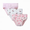 thumbnail image 1 of TOWED22 Girls and Toddlers Cotton Underwear Tagless Soft Panties Size 2-3T,4-5T,5-6,7-8 (3-Pack)(Pink,3-4 Y), 1 of 4