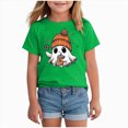 thumbnail image 1 of TOWED22 Halloween Shirt Toddler Graphic T-Shirt Kid Girl Boy Spooky Season Print Tee Tops Short Sleeve Fall Outfit, 1 of 5