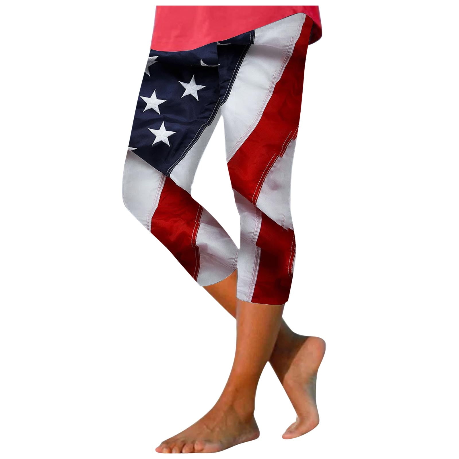 CADMUS High Waisted Capri Leggings For Women - Yoga Workout Pants With Side Pockets, Butterluxe Fabric - View #8