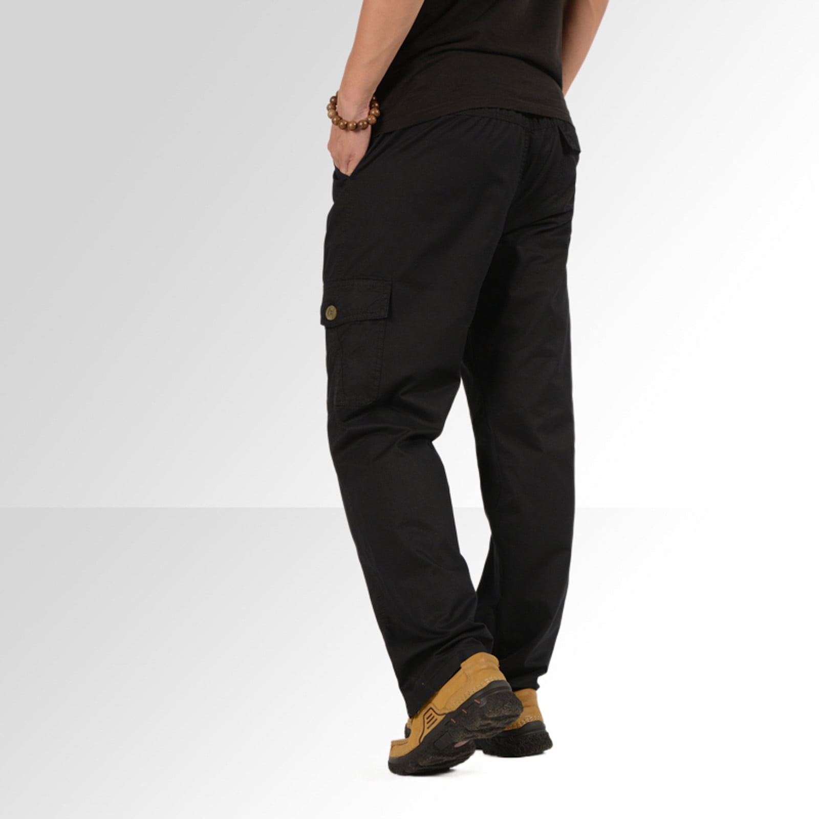 Hot Mens Sweatpants Casual Loose Plus Size Sport Trousers Straight Pants  XL-5XL